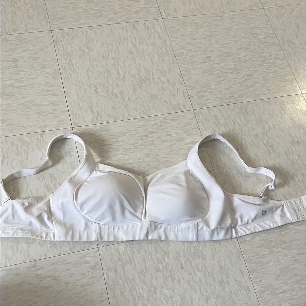Lululemon White Sports Bra
